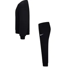 Nike Kinder Essential Fleece Crew Set, Black, 6/7 Jahre