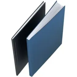 LEITZ Buchbindemappe 10St A4 blau 7391-00-35 Hardcov. 7mm