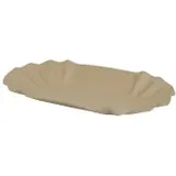 Greenbox Pommesschale, braun, oval DTW06040 , 1 Karton = 4 Packungen à 250 Stück