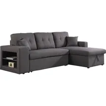 Habitat et Jardin Ecksofa reversibel mit Schlaffunktion Axel - 3-Sitzer - Grau