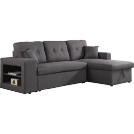 Habitat et Jardin Ecksofa reversibel mit Schlaffunktion Axel - 3-Sitzer - Grau