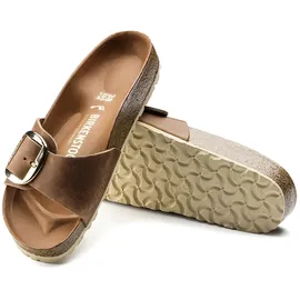 Birkenstock Madrid Big Buckle Nubukleder geölt cognac 39