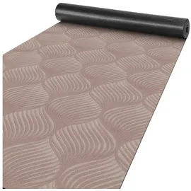 ANRO Läufer Flur Teppich Läufer Küchenläufer Küchenteppich Teppich Velours rutschfest waschbar für Flur, Schlafzimmer, Wohnzimmer, Küche Baker Braun 100 x 200cm