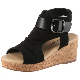 aniston shoes Keilsandalette Damen Schwarz 36