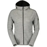 Scott Commuter Merino Reißverschlusspullover - Grey Melange - M