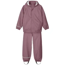 NAME IT Unisex NKNDRY Rain Noos Regen Set, Wistful Mauve,