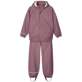 NAME IT Unisex NKNDRY Rain Noos Regen Set, Wistful Mauve,