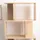 Mobili Rebecca – Rebecca Mobili Bücherregal Regal 5 Fächer Holz, Beige, Mordern 172,5x60x24
