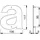 HOPPE Hausnummer 610-621 Grau