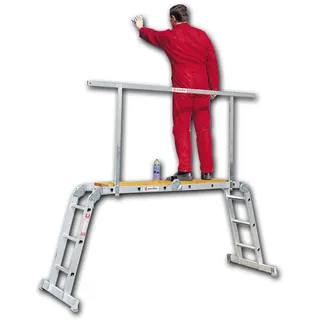 Euroline Geländer für Klappleiter 4x3/4x4 2,00 m