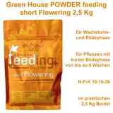 Green House Feeding Pflanzendünger kurze Blüte 2,5 kg