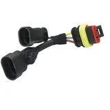 Hella 8KA 194 768-031 Leitungsadapter, Elektrosatz - Bi-Halogen-->Bi-LED/Bi-Xenon-->Bi-LED - Kabel: 50mm