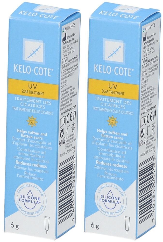 KELO-COTE® UV Gel pour cicatrices 2x6 g gel(s)