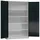 Classix Stahlschrank X-530388 anthrazit, lichtgrau 120,0 x 60,0 x 194,5 cm, aufgebaut