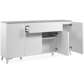 Finori Sideboard 177 x 92 x 40 cm Weiß