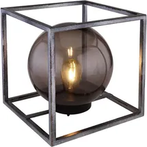 GLOBO Lighting Solarleuchte Metall schwarz, LED