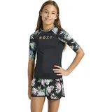 Roxy - Active Rashguard Mädchen anthracite aquarella active - grau