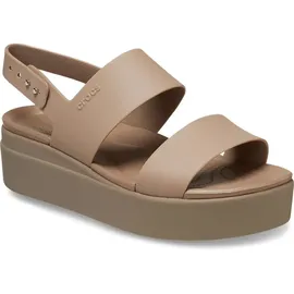 Crocs Brooklyn Low Wedge Herren Latte/Mushroom 39