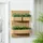 Outsunny Blumenkasten,, Natur, Holz, 16x80x60 cm