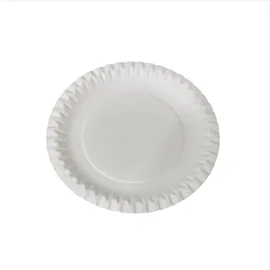 LogiPack GeRo 100 flache Pappteller weiß rund Durchmesser 18 cm