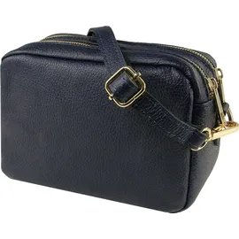 toscanto Umhängetasche Leder Blue