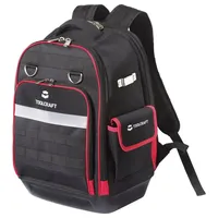 TOOLCRAFT Werkzeugrucksack unbestückt schwarz 35 x 45 x 23 cm
