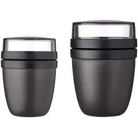 Mepal Ellipse Lunchpot schwarz 0,12 l