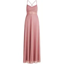 Vera Mont Abendkleid Glitzer-Look Rosé/Silber 34