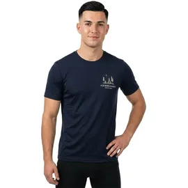 Icebreaker Merino 150 Tech Lite Peaceful Pass Midnight Navy L