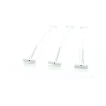 XPOtool Spanngurt + Ladungssicherung, Flachplanenbügel Anhänger 100-145 cm, verstellbare Aluminiumbügel für Anhängerplanen, Planenspanner für Flachplanen
