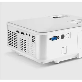 Krüger&Matz V-LED20 (Full HD+, 5000 lm, 1.4:1), Beamer, Grau