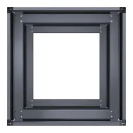 vidaXL Pflanzkübel 40 x 40 x 80 cm Anthrazit