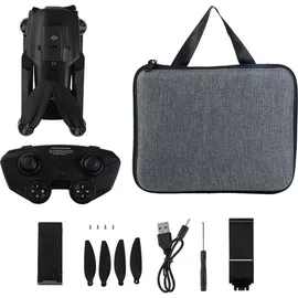 casativo C0 Faltbarer RC-WLAN-Quadrocopter mit HD-Kamera und Zusatz-Akku