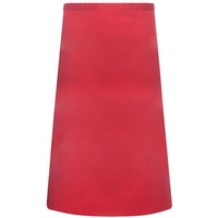 Karlowsky Fashion Gastro Bistroschürze Basic 100 x 75 cm, rot | Mindestbestellmenge 5 Stück