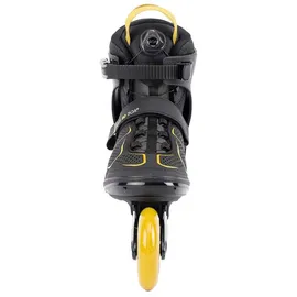 K2 Skates Herren Inline Skates F.I.T. 90 BOA, Grey - Mustard, 30G0815.1.1.120