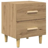 VidaXL Bettschrank Eiche handwerklich 40 x 35 x 47,5