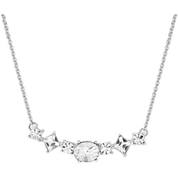 Buckley London Collier Messing rhodiniert Kristall