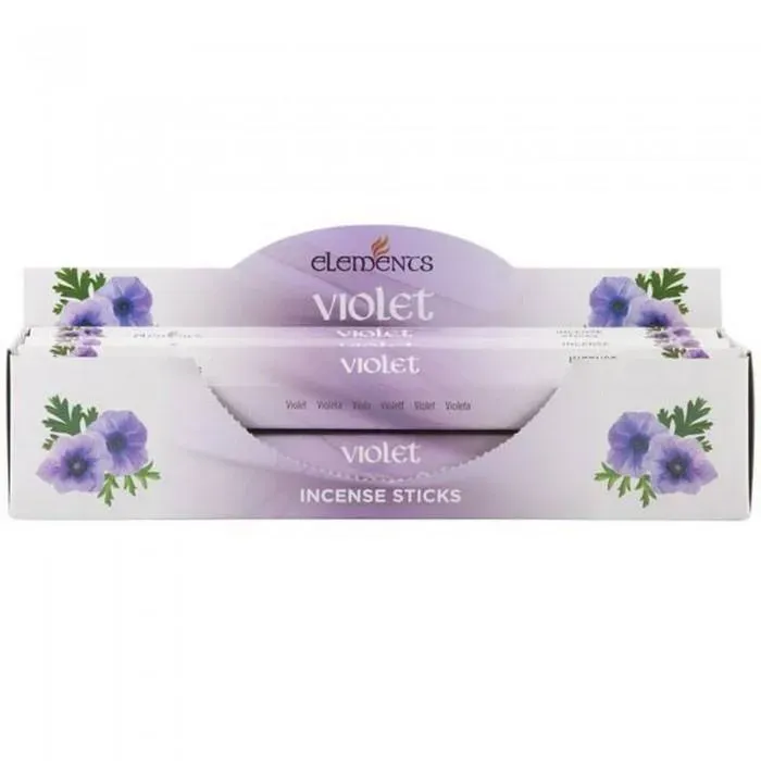 Etwas anderes Elemente Violette Räucherstäbchen (6er Pack)