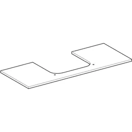 Geberit One 120x2x47cm, AS mi, SZ, Marmor sw/matt