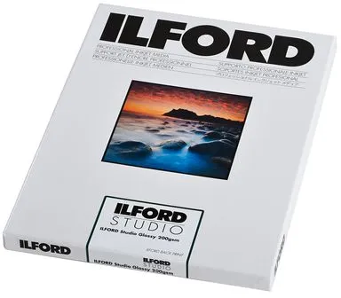 Ilford Druckerpapier STUDIO Glossy 200gsm A3 50 Blatt