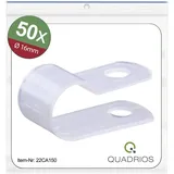 Quadrios 22CA150 Befestigungsschelle schraubbar 22CA150 Bündel-Ø-Bereich 16 mm (max) Natural 1 Set