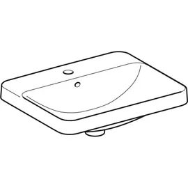 Geberit VariForm Einbauwaschtisch 55 x 45 cm (500741002)