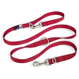 Curli Adjustable Leash Nylon Red