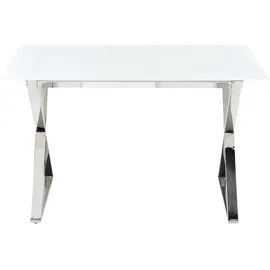 Beliani Attica 120 x 75 x 70 cm weiß/silber