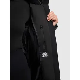 khujo Kurzmantel "Allap", Damen, Gr. L (40), schwarz, Obermaterial: 55% Baumwolle, 45% Polyester. Innenfutter: 100% Nylon.