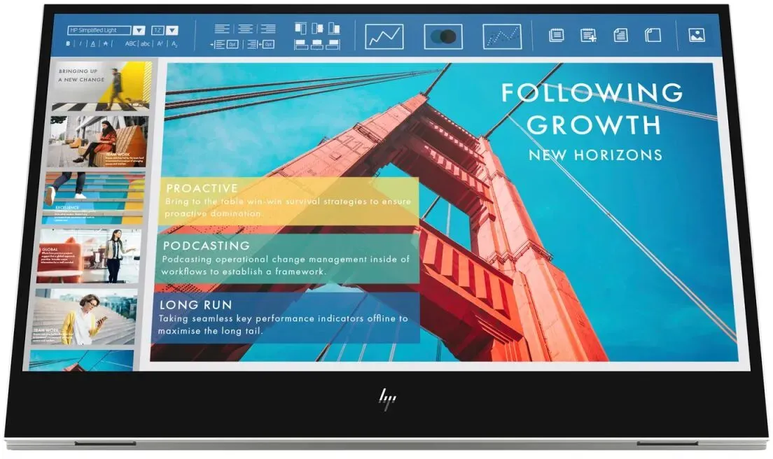 HP E-Series E14 G4 Tragbarer Monitor