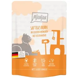 Katzen - Nassfutter MJAMJAM Cat Adult Huhn & Möhrchen, 300 g