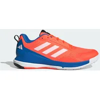 Adidas Novaflight 2 Indoor Schuh orange|WEISS|königsblau 42 2/3