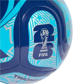 adidas FIFA Fußball-Weltmeisterschaft 26 Trionda Club Ball Night Indigo / Semi Pink Glow / Silver Metallic Gr. 3