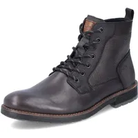 Rieker Herren Schnürstiefel Grau, 40 EU